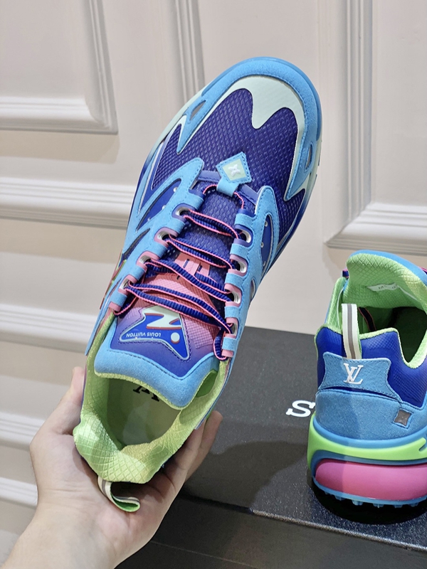 ルイヴィトン靴角部分ディテール